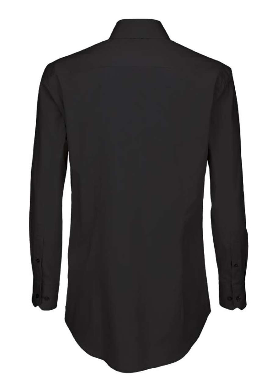 B&C BLACK TIE LSL /MEN