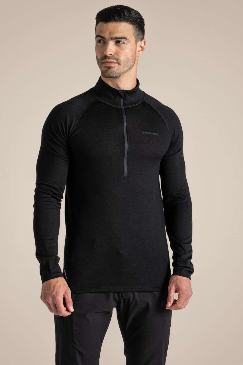 EXPERT MERINO HALF ZIP LONG SLEEVED BASELAYER II