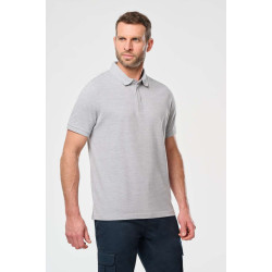 MEN'S SHORT SLEEVE STUD POLO SHIRT
