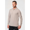 MEN'S LONG-SLEEVED POLO SHIRT