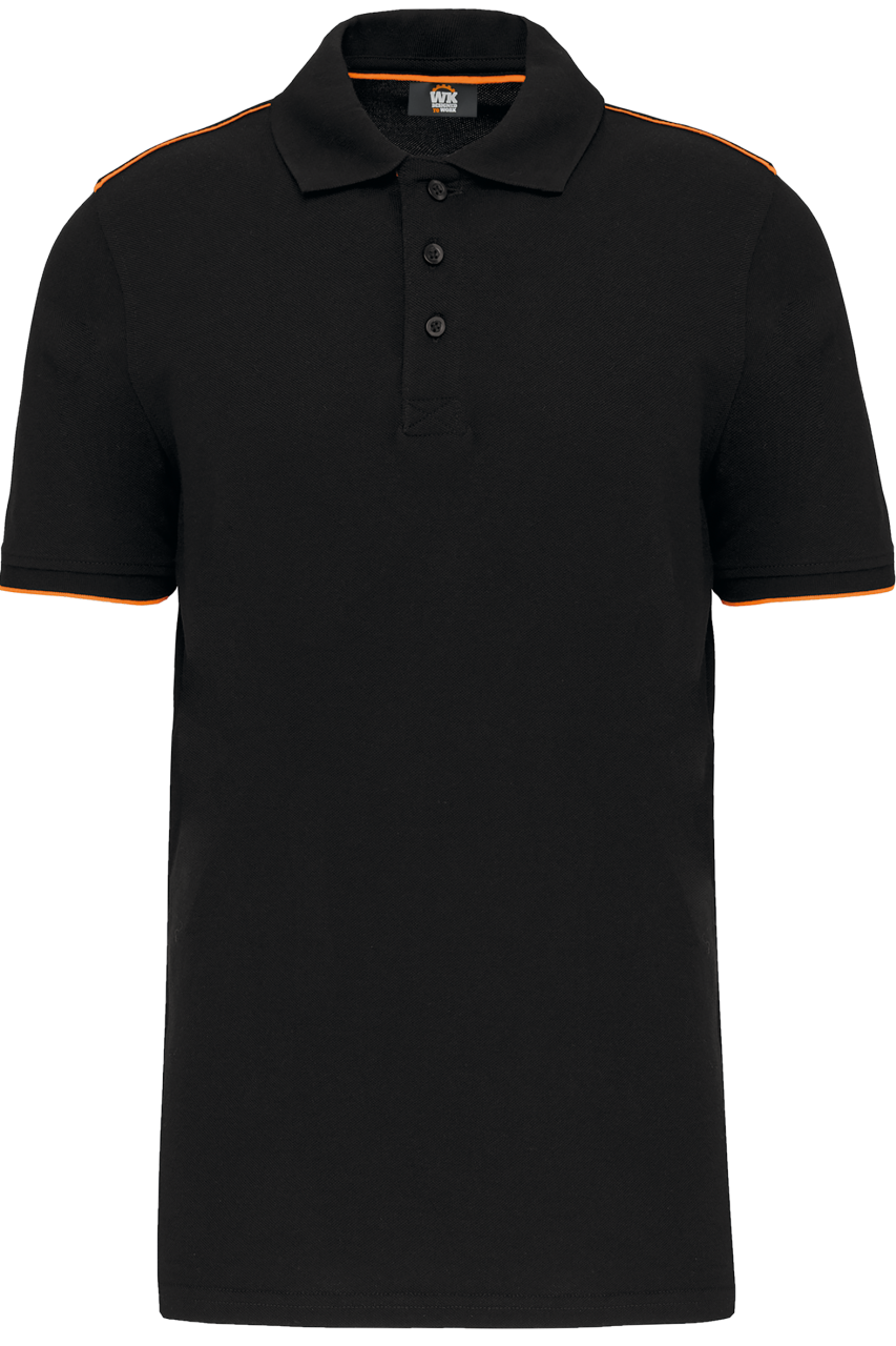MEN'S SHORT-SLEEVED CONTRASTING DAYTODAY POLO SHIRT