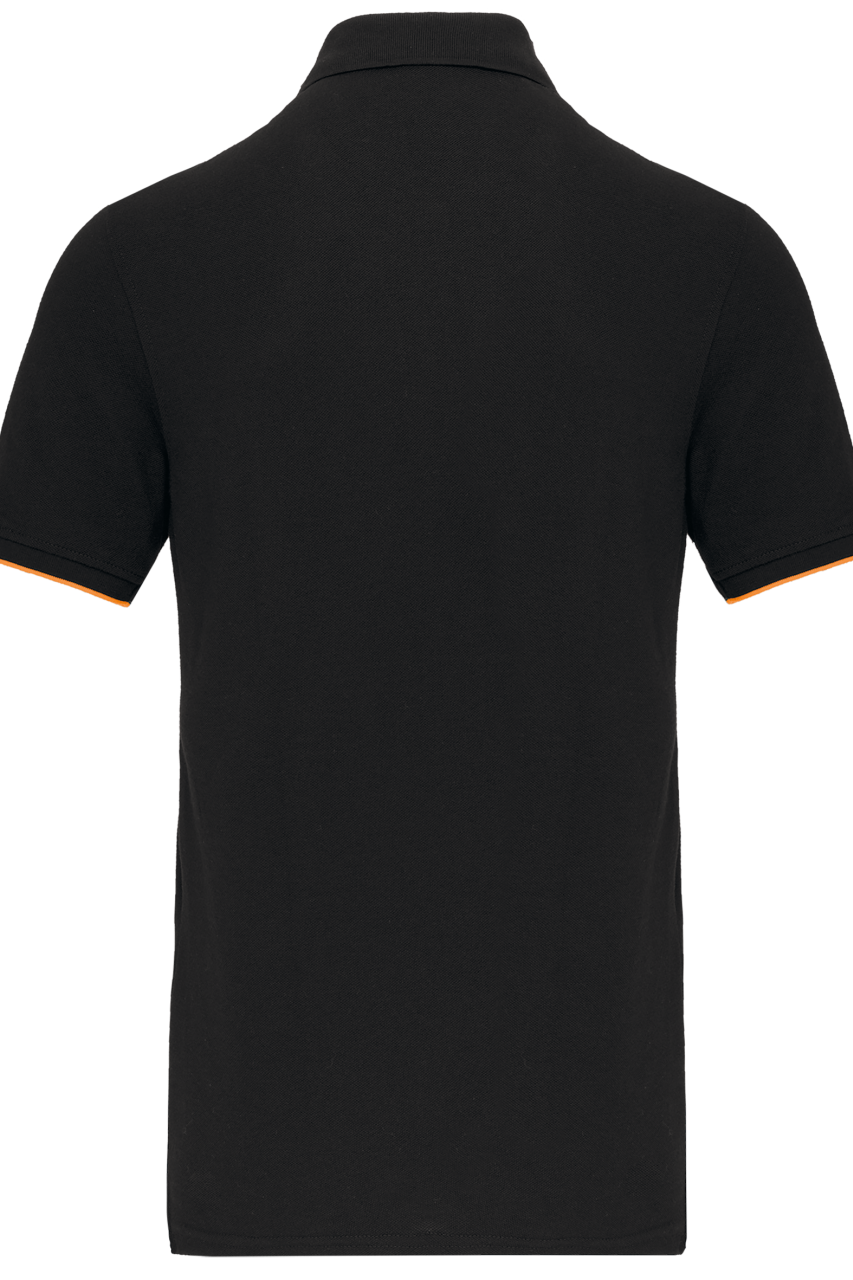 MEN'S SHORT-SLEEVED CONTRASTING DAYTODAY POLO SHIRT