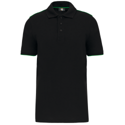 MEN'S SHORT-SLEEVED CONTRASTING DAYTODAY POLO SHIRT