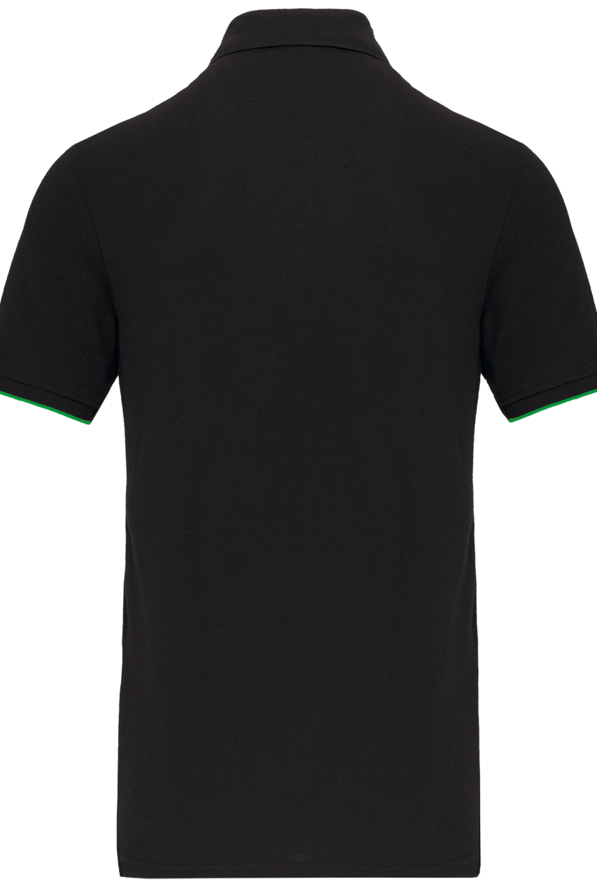 MEN'S SHORT-SLEEVED CONTRASTING DAYTODAY POLO SHIRT