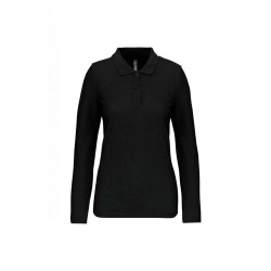 LADIES' LONG-SLEEVED POLO SHIRT
