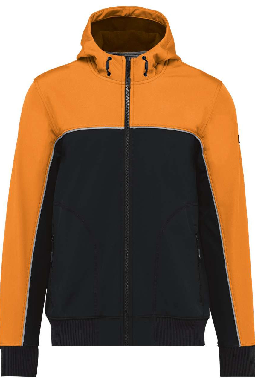 UNISEX 3-LAYER TWO-TONE BIONIC SOFTSHELL JACKET