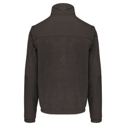 FLEECE JACKET WITH REMOVABLE SLEEVES