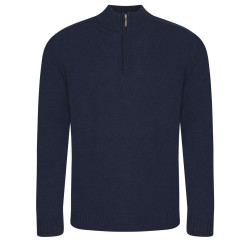 WAKHAN 1/4 ZIP SUSTAINABLE SWEATER