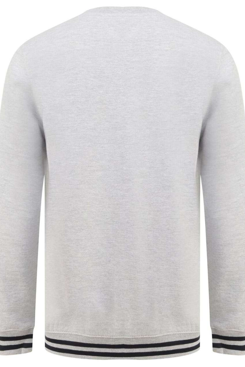 SWEAT WITH STRIPE CUFFS