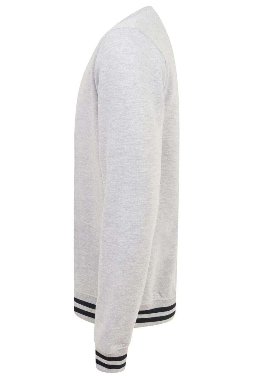 SWEAT WITH STRIPE CUFFS