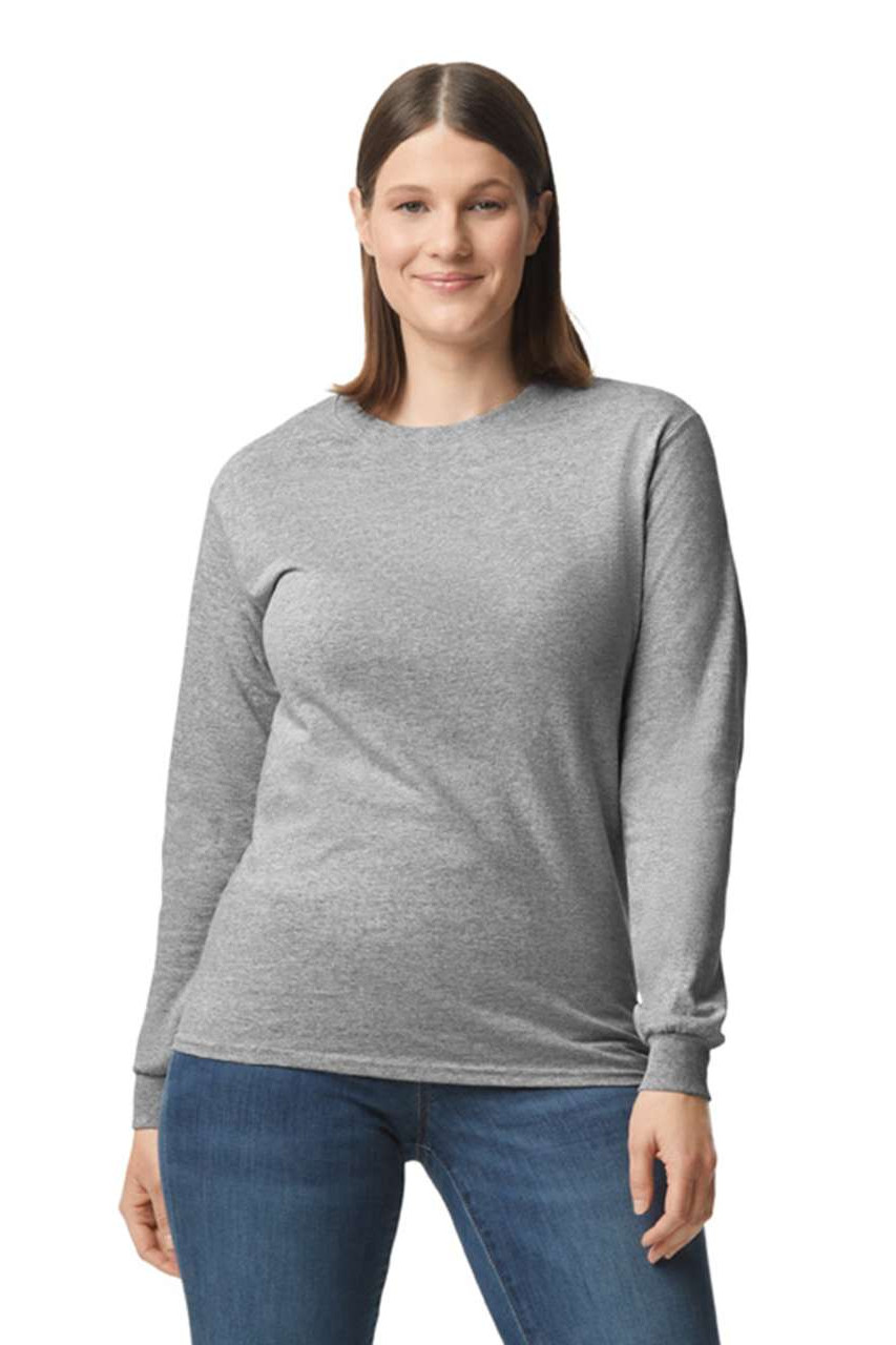 GILDAN® HEAVY COTTON™ ADULT LONG SLEEVE T-SHIRT