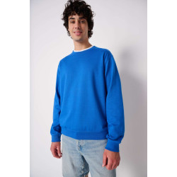 UNISEX BASIC ROUND NECK TUBULAR SWEATSHIRT