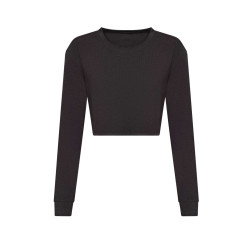 WOMEN'S L/S CROPPED T