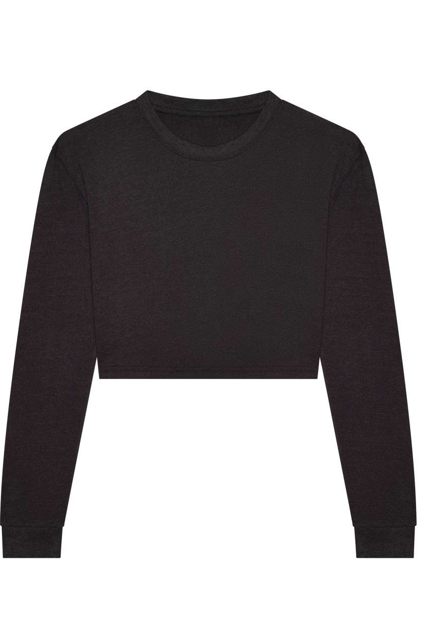 WOMEN'S L/S CROPPED T