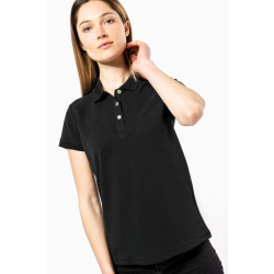 LADIES' SUPIMA® SHORT SLEEVE POLO SHIRT