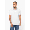 MEN'S TWO-TONE PIQUÉ POLO SHIRT