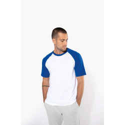 BASEBALL - SHORT-SLEEVED TWO-TONE T-SHIRT