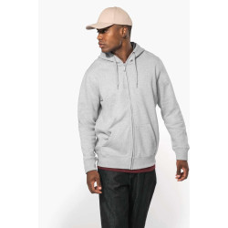 FULL ZIP HOODED SWEATSHIRT