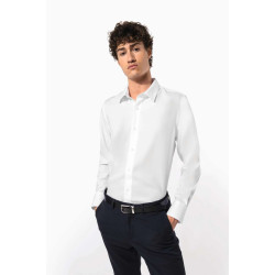 MEN'S FITTED LONG-SLEEVED NON-IRON SHIRT