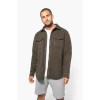 SHERPA-LINED FLEECE OVERSHIRT