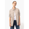 LADIES' LONG-SLEEVED SAFARI SHIRT