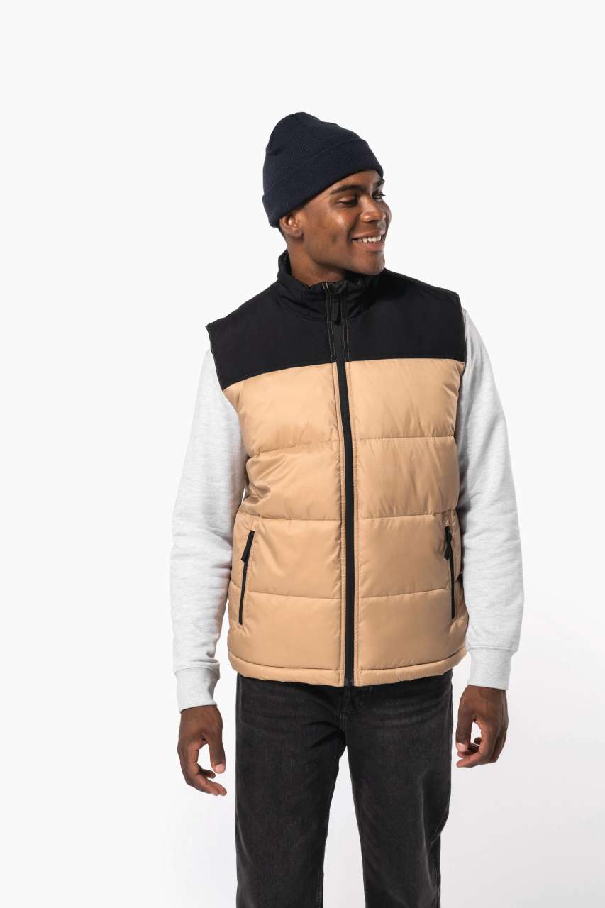 UNISEX BI-TONE PADDED BODYWARMER