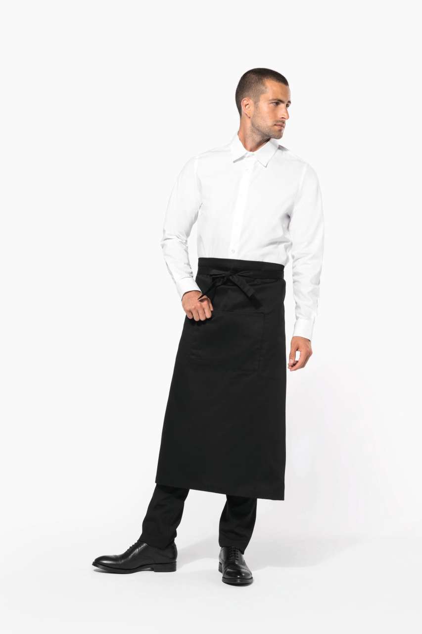 POLYCOTTON EXTRA-LONG APRON