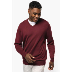 MEN’S V-NECK JUMPER