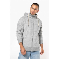 VINTAGE SHERPA-LINED FLEECE JACKET