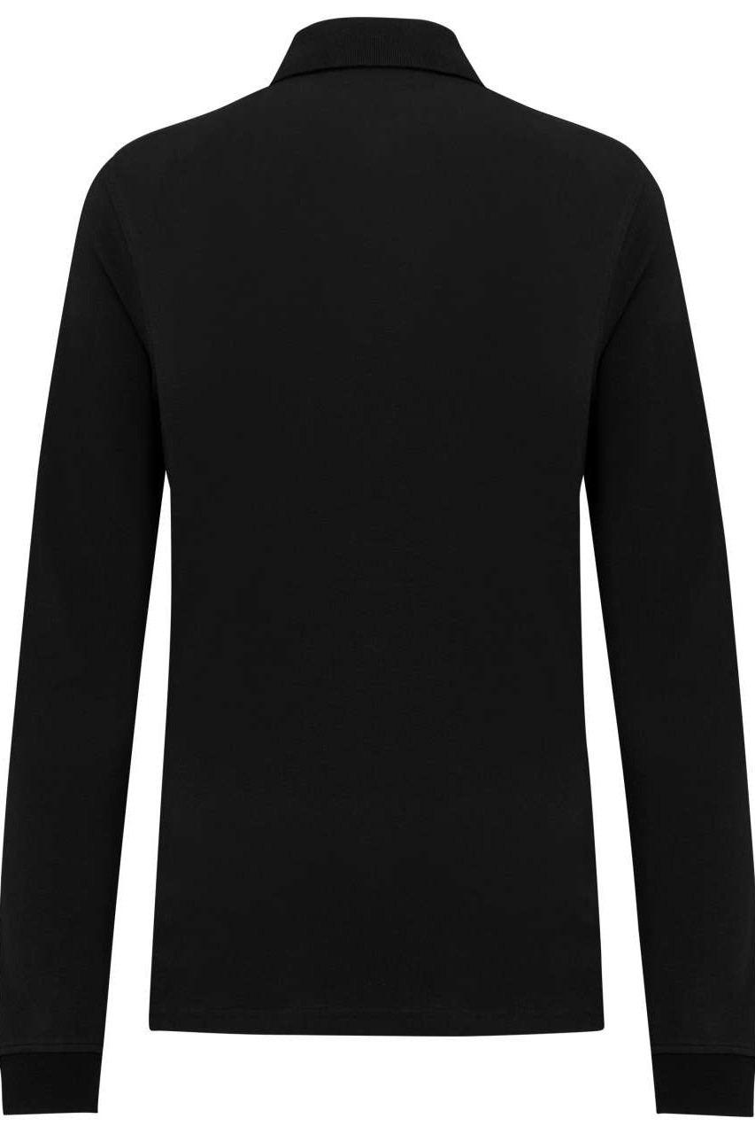 LADIES’ ORGANIC 180 PIQUÉ POLO SHIRT LONG SLEEVES