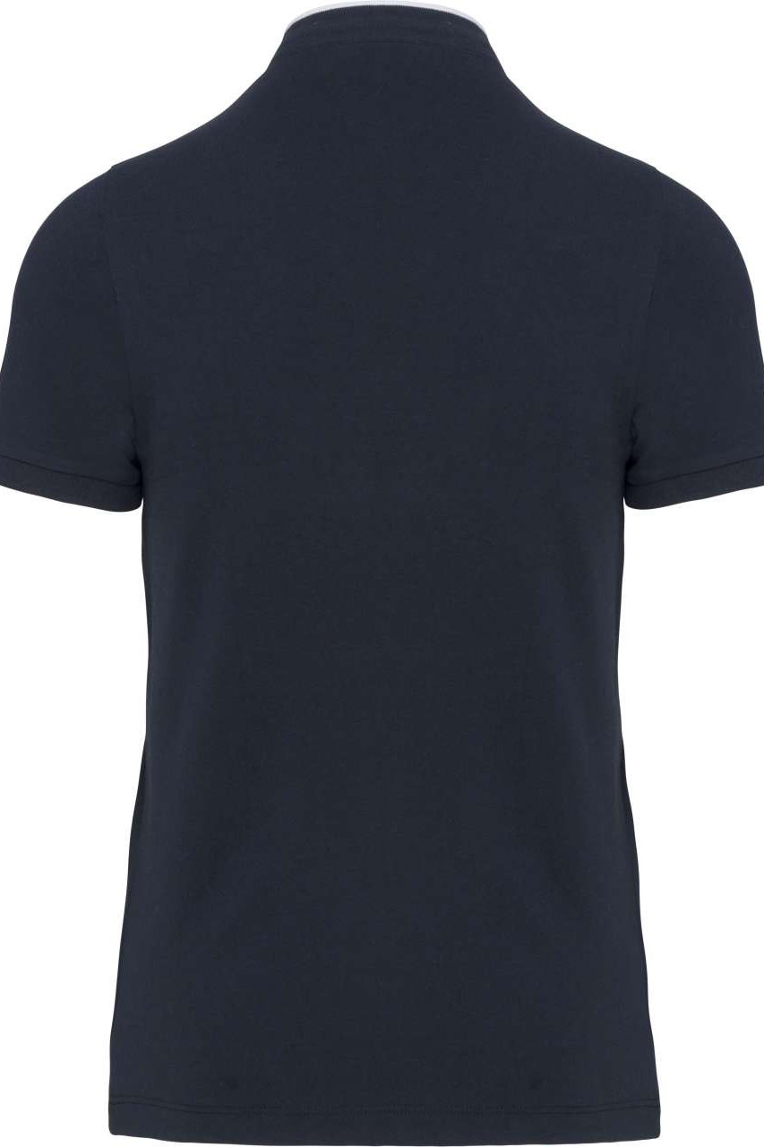 MEN'S SHORT SLEEVE POLO SHIRT WITH MANDARIN COLLAR