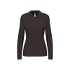 LADIES' LONG-SLEEVED POLO SHIRT