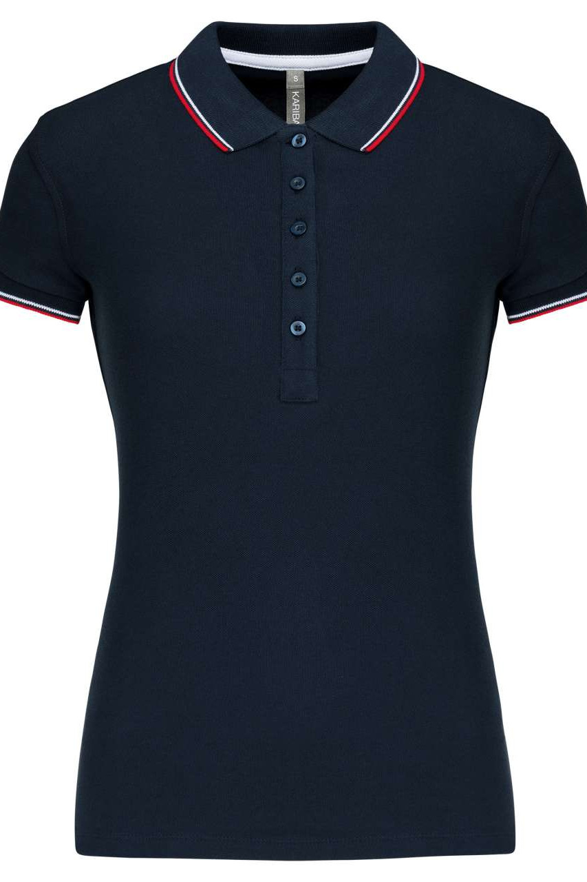 LADIES' SHORT-SLEEVED POLO SHIRT