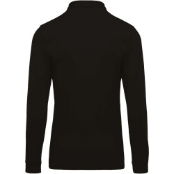 MEN'S LONG-SLEEVED PIQUÉ POLO SHIRT