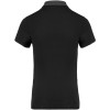 LADIES' TWO-TONE JERSEY POLO SHIRT