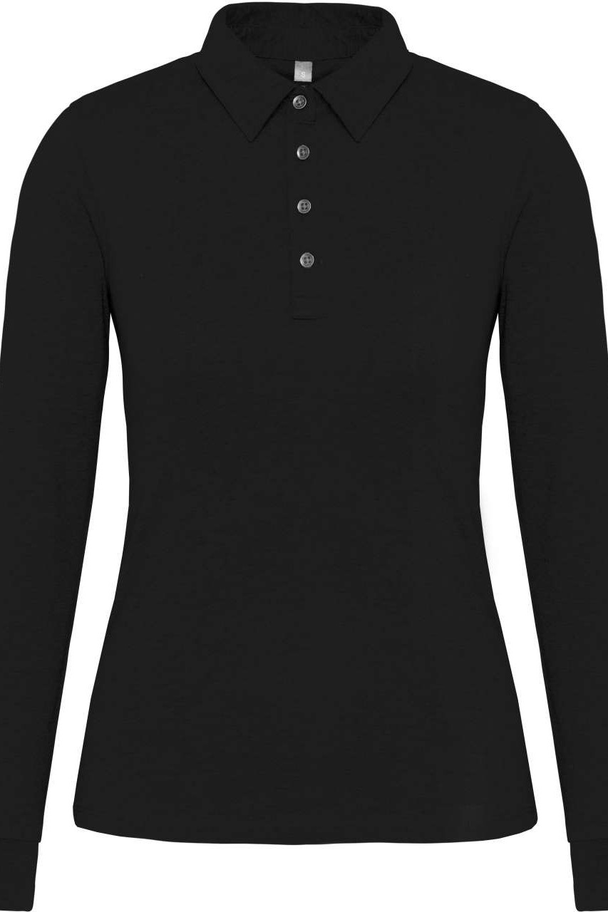 LADIES' LONG SLEEVE JERSEY POLO SHIRT