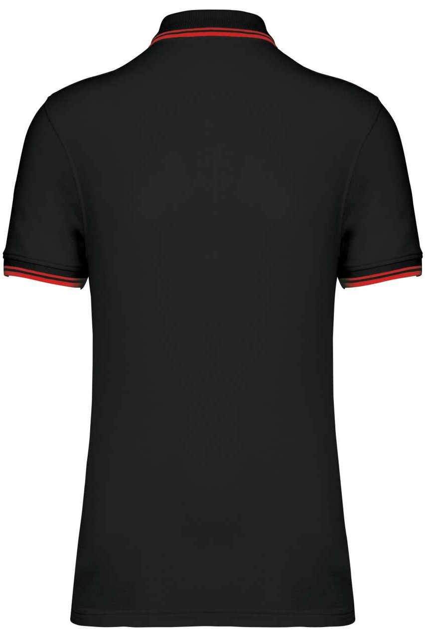 MEN'S 2 STRIPED SHORT SLEEVED POLOSHIRT