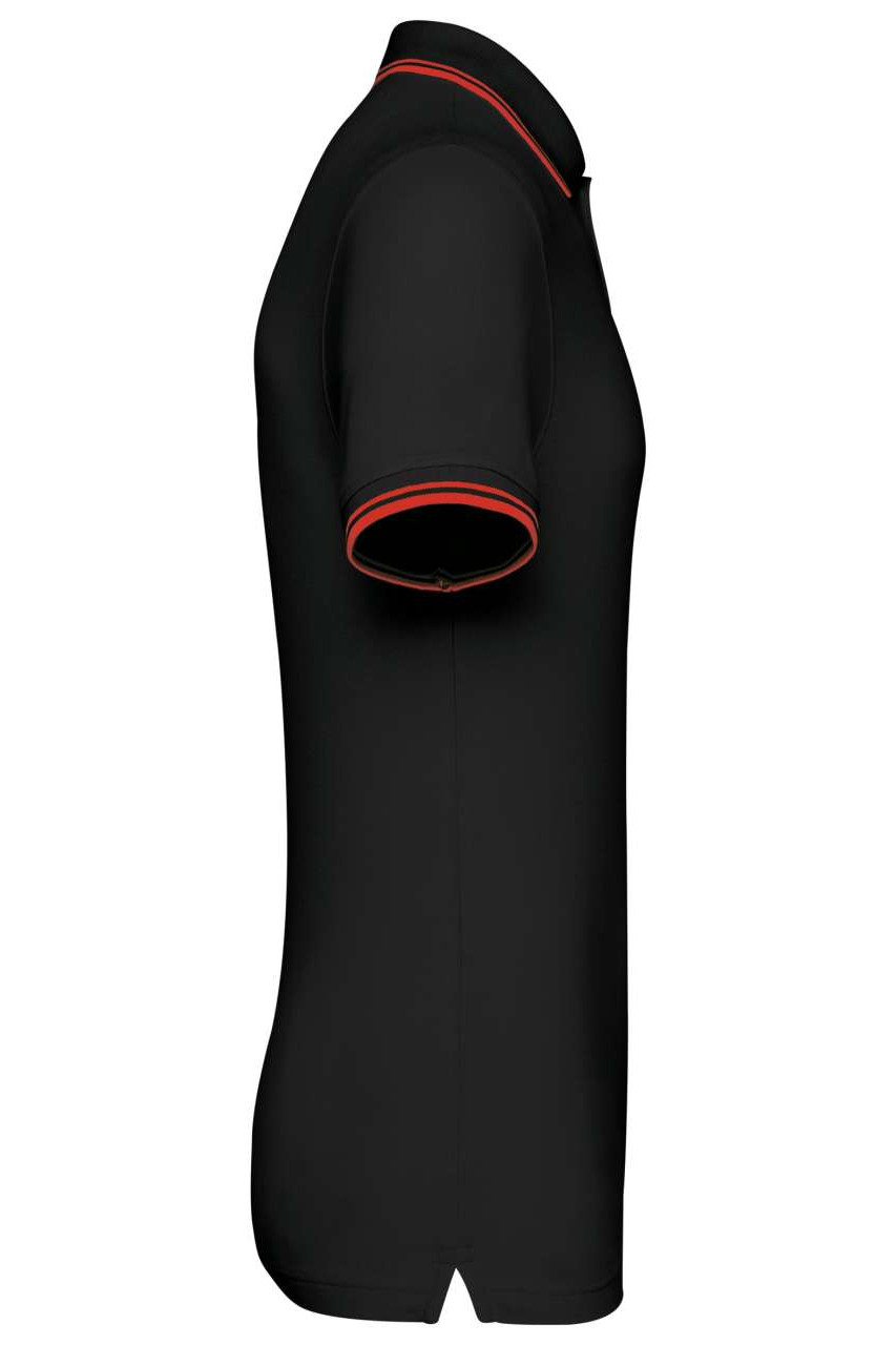 MEN'S 2 STRIPED SHORT SLEEVED POLOSHIRT