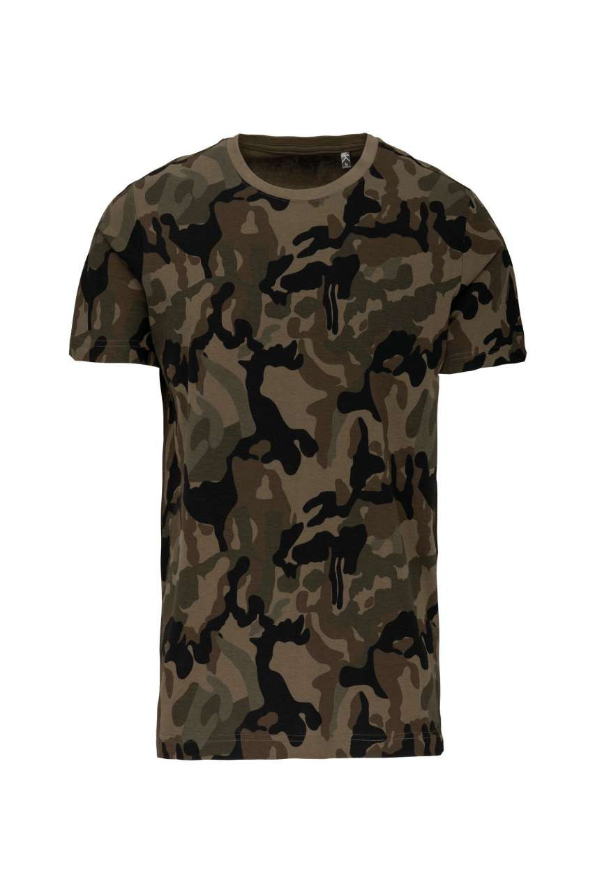 MEN'S SHORT-SLEEVED CAMO T-SHIRT