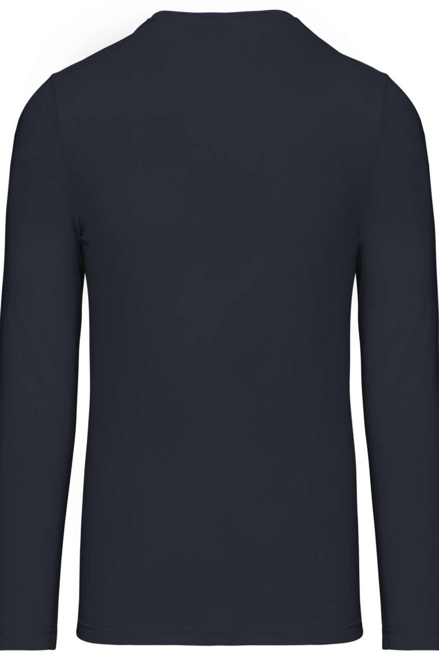 MEN'S LONG-SLEEVED V-NECK T-SHIRT