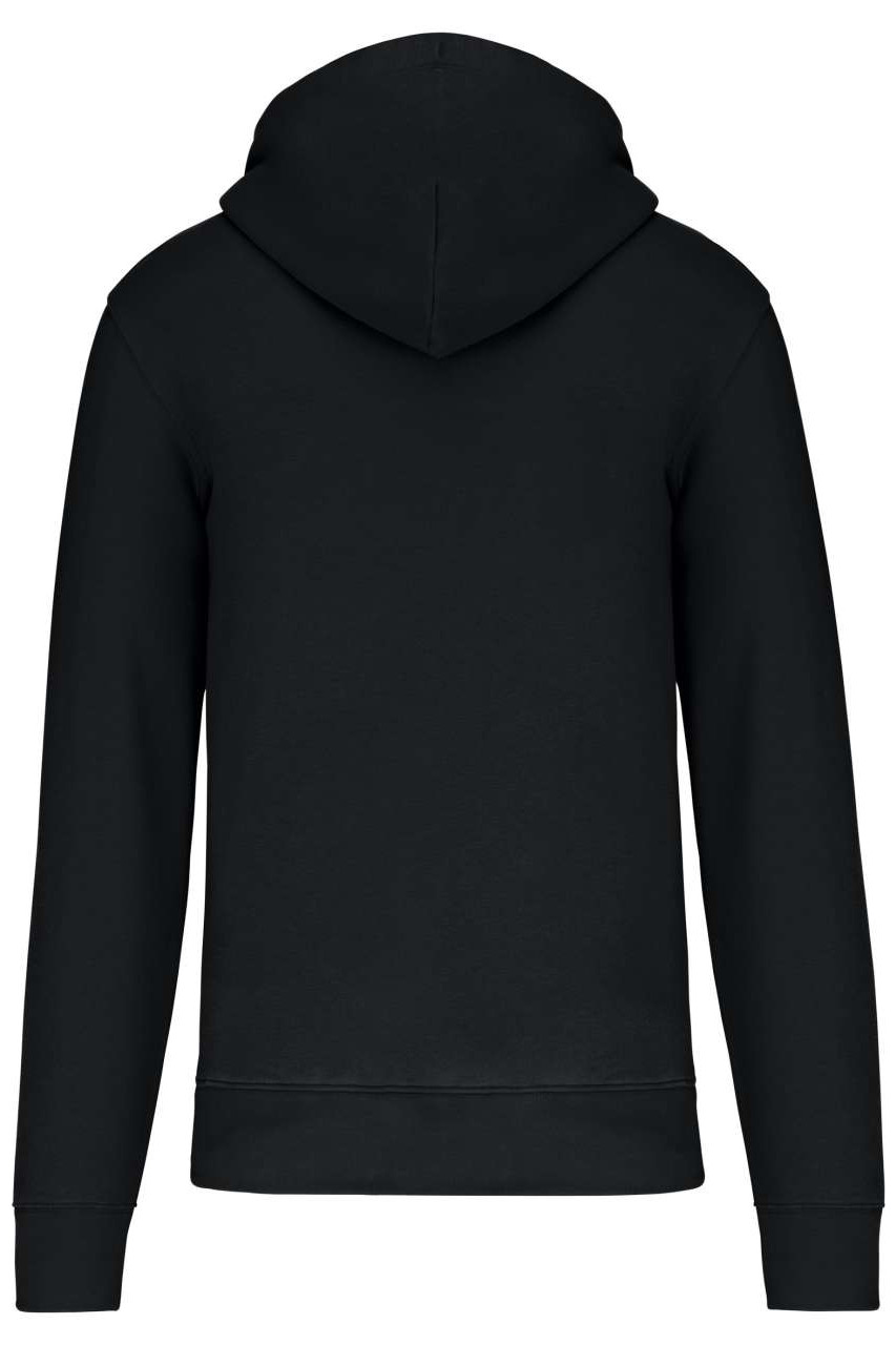 MEN'S ECO-FRIENDLY HOODED SWEATSHIRT WITH ZIP FASTENING