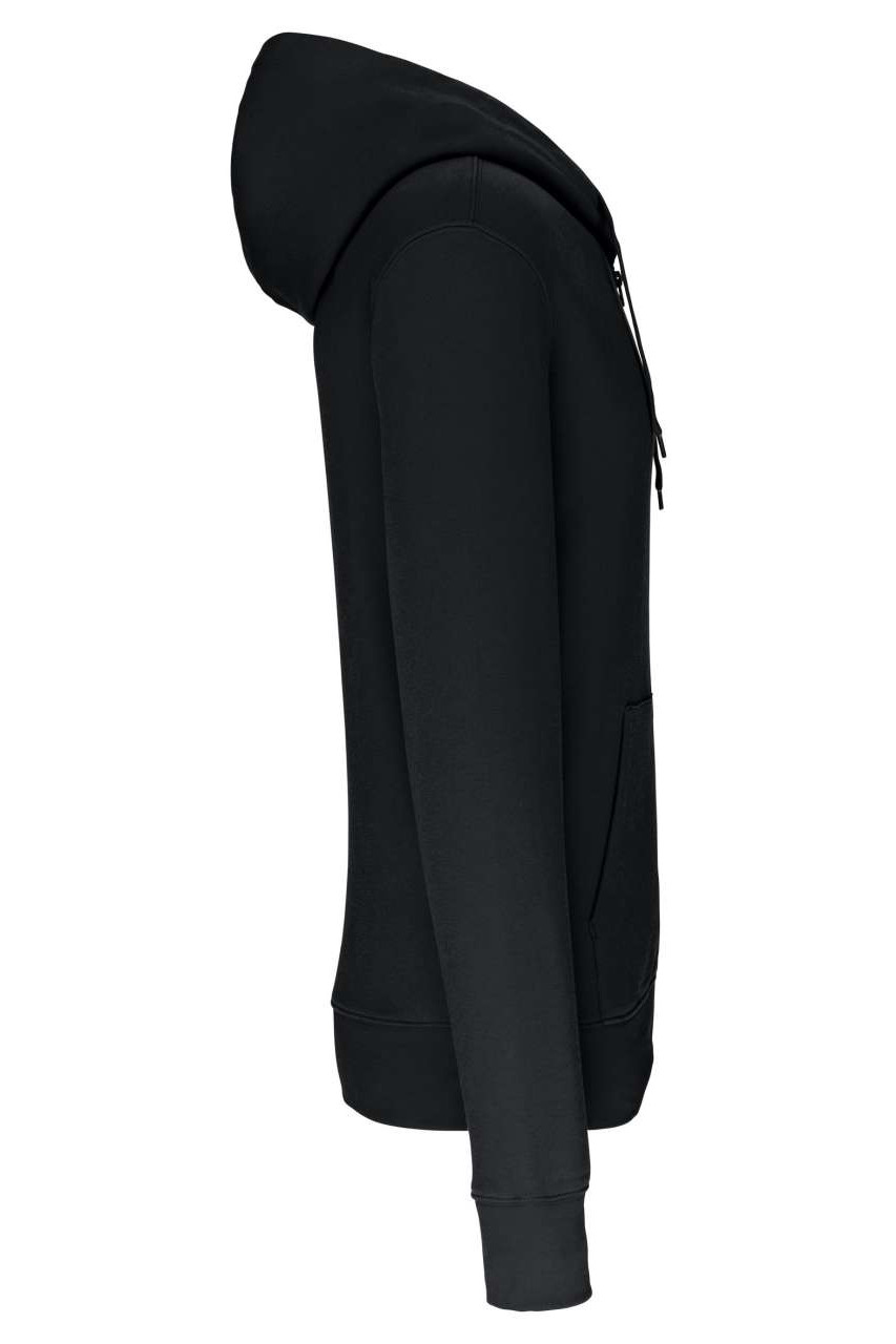 MEN'S ECO-FRIENDLY HOODED SWEATSHIRT WITH ZIP FASTENING
