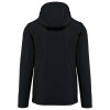 UNISEX 3-LAYER SOFTSHELL HOODED JACKET WITH REMOVABLE SLEEVES