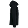 UNISEX 3-LAYER SOFTSHELL HOODED JACKET WITH REMOVABLE SLEEVES