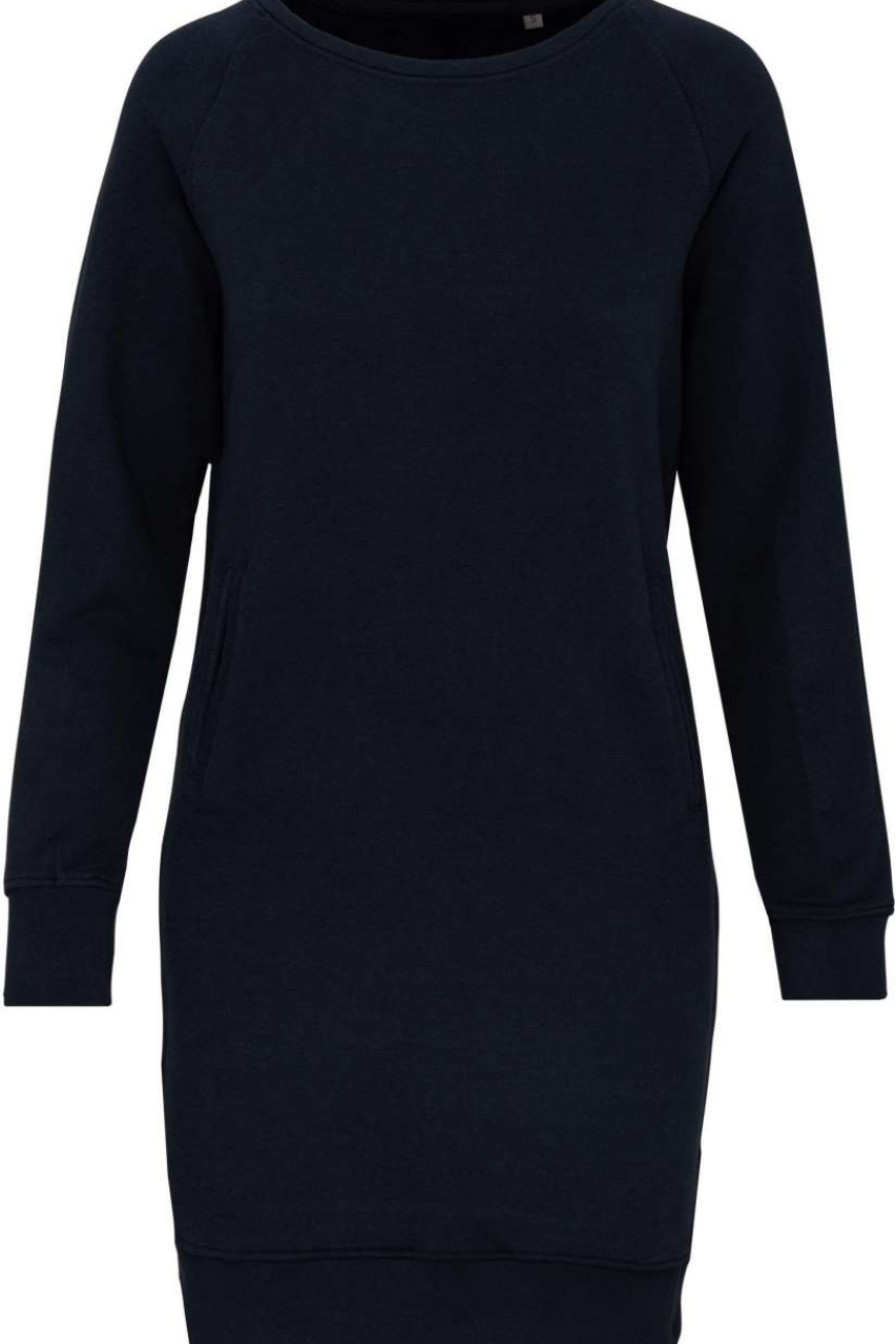 ORGANIC FLEECE LOUNGE DRESS