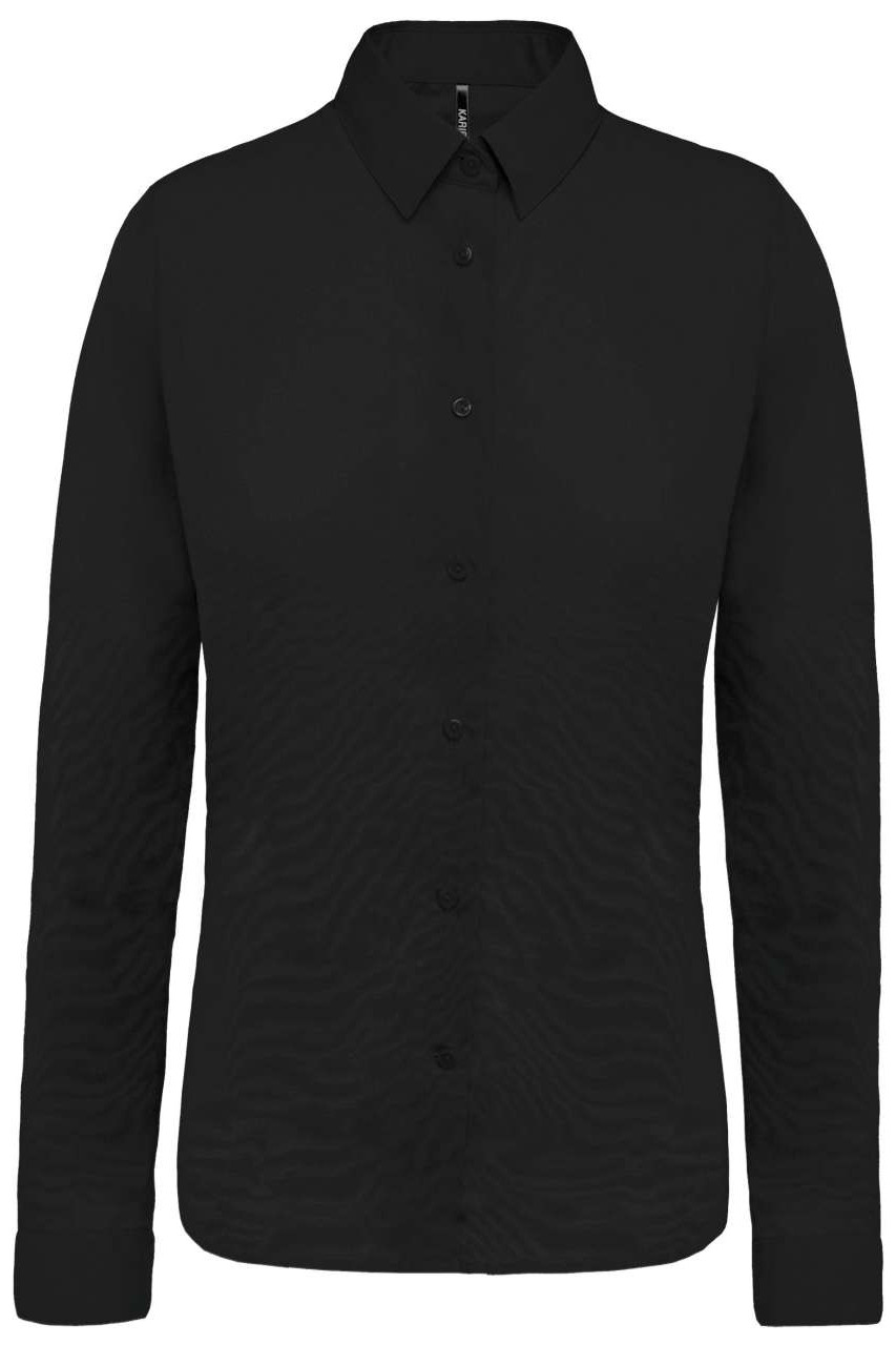 LADIES’ LONG-SLEEVED COTTON POPLIN SHIRT