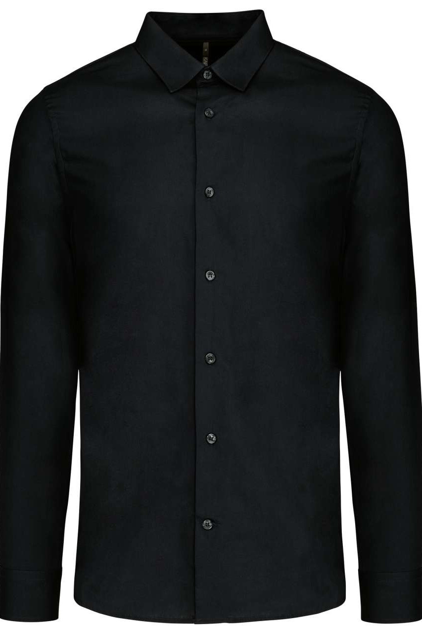 MEN’S LONG-SLEEVED COTTON POPLIN SHIRT