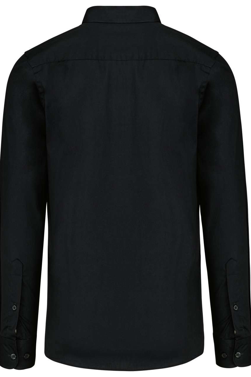 MEN’S LONG-SLEEVED COTTON POPLIN SHIRT