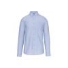 LONG-SLEEVED WASHED OXFORD COTTON SHIRT