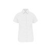 LADIES' SHORT-SLEEVED COTTON/ELASTANE SHIRT
